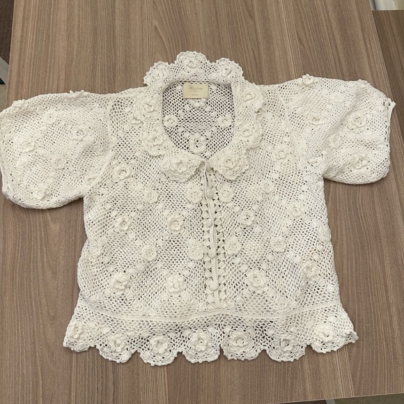 DÔEN Clemente Top in Pearl Size M/L - Picture 1 of 9